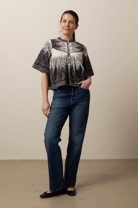 Bluse - Hedra Print Blouse Multi