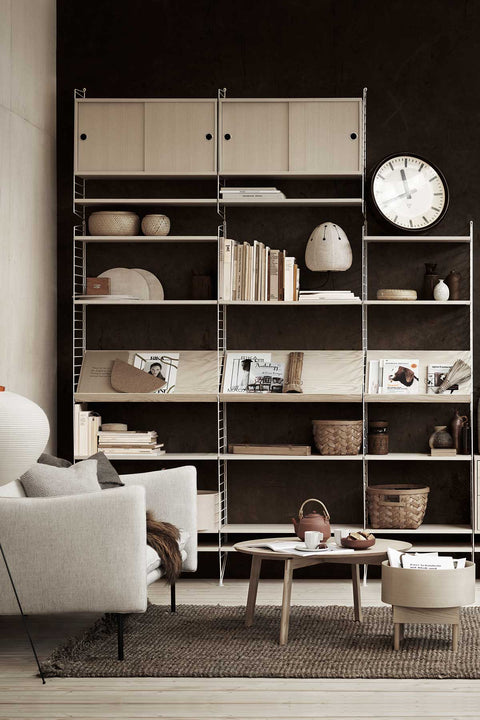 Skap - Skyvedører 78x30x42 Ask