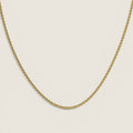 Halskjede - Anker Chain Plated