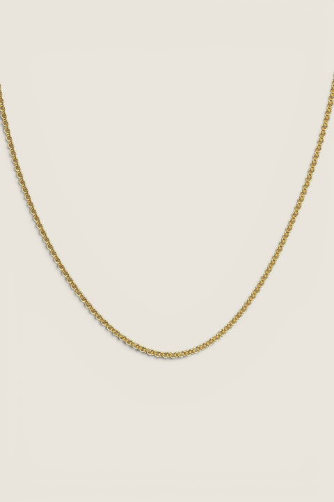 Halskjede - Anker Chain Plated