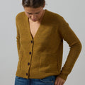 Cardigan - Boxy Turmeric