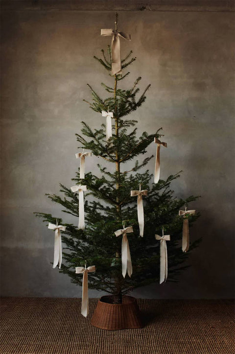 Juletrefotskjuler - Drape Braided Tree Skirt Natural