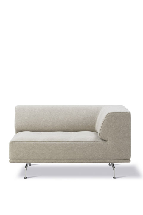 Sofa - Delphi 4501 Høyre Steelcut Trio 213/Børstet Aluminium