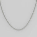 Halskjede - Anker Chain Silver