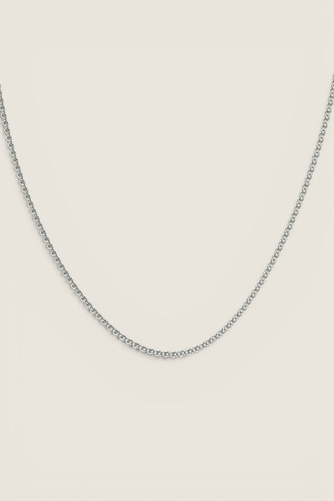 Halskjede - Anker Chain Silver