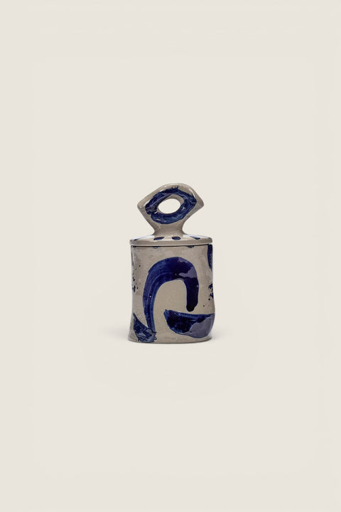 Krukke - Sophia Storage Pot 03 Blue