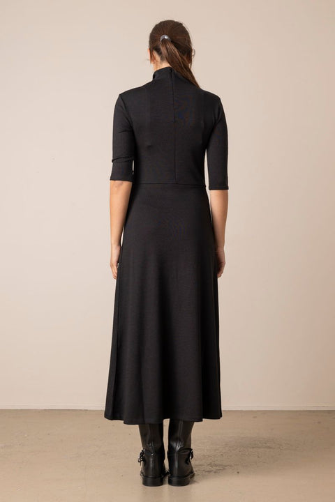 Kjole - Turtleneck Black