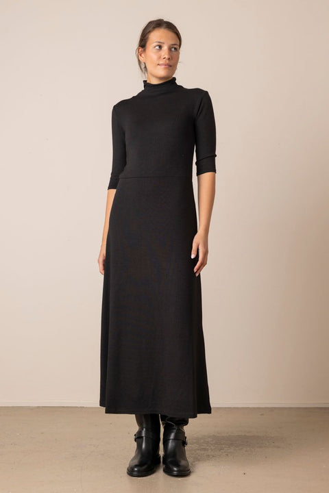 Kjole - Turtleneck Black