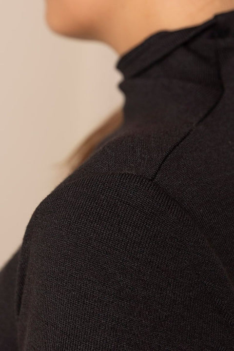 Kjole - Turtleneck Black
