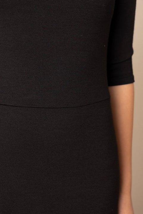 Kjole - Turtleneck Black