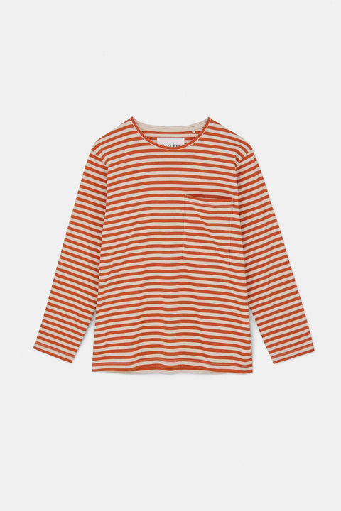 Genser - Circular Long Sleeve Mix Orange