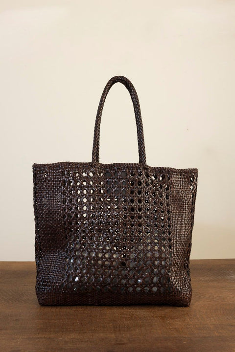 Veske - Cannage Dark Brown