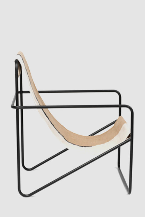Loungestol - Desert Lounge Black/Soil