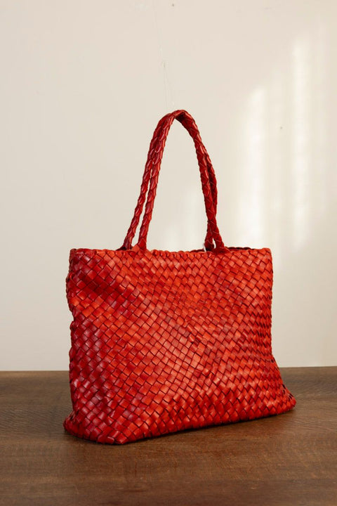 Veske - Vintage Mesh Tote Poppy Red