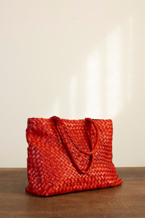 Veske - Vintage Mesh Tote Poppy Red