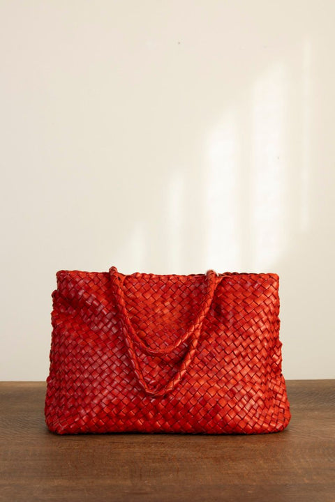 Veske - Vintage Mesh Tote Poppy Red