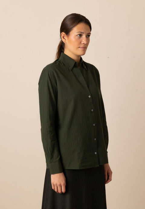 Skjorte - Druyat Vert Fonce