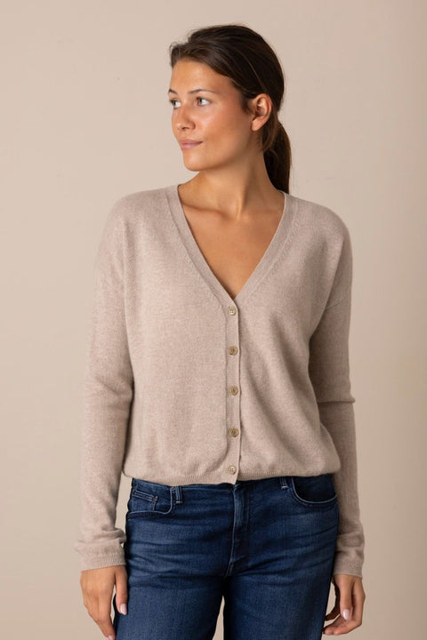 Cardigan - Abby Sand