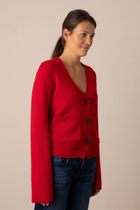 Cardigan - Danni Goji Berry