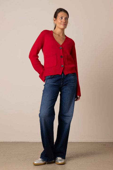 Cardigan - Danni Goji Berry