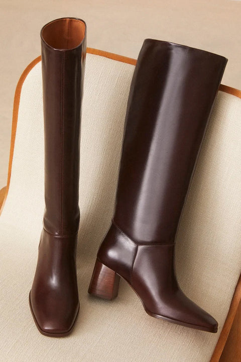 Støvletter - Bottes NO109 Cuir Ebène