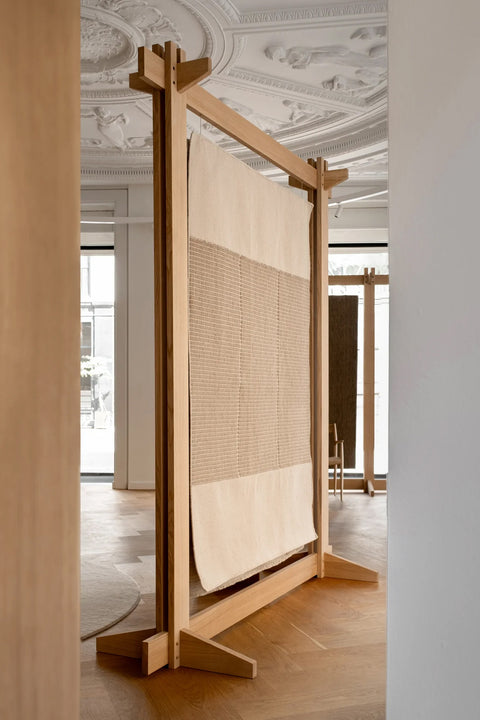 Gulvteppe - Poetic Grid Beige