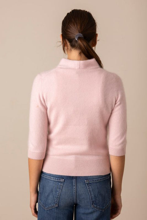 Genser - Fluffy Statement Pullover Candy Rose
