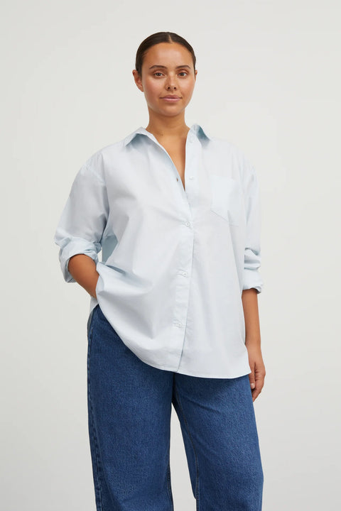 Skjorte - Edgar Shirt Light Blue