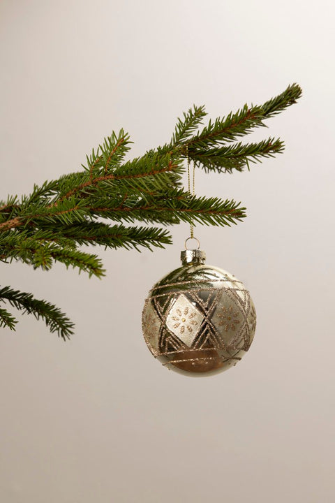 Juletrepynt - Xmas Bauble 4pk