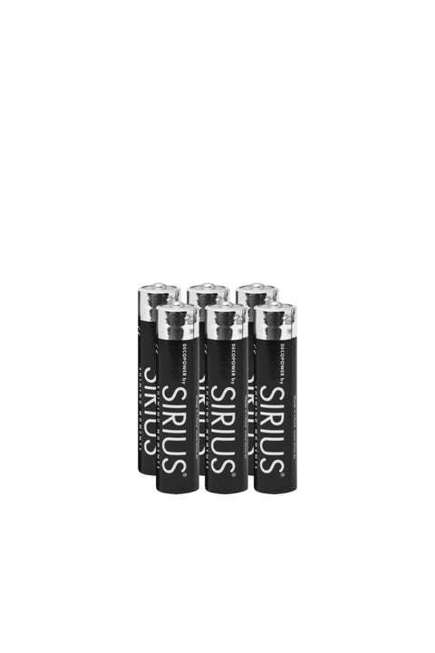 Batterier - AAA 6pk