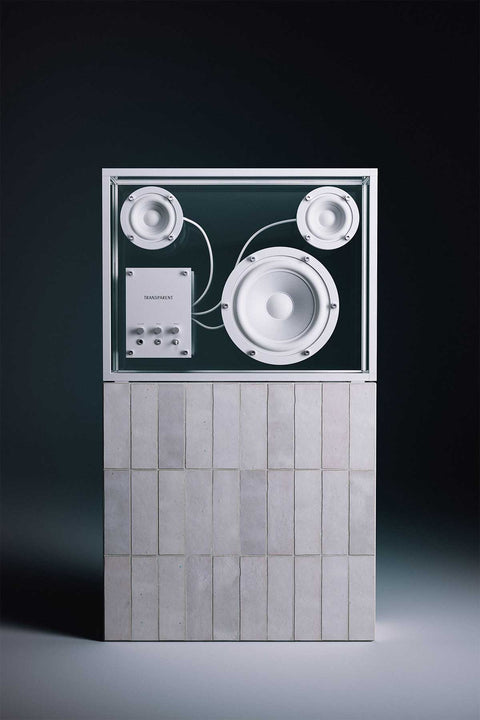Høyttaler - Transparent Speaker White