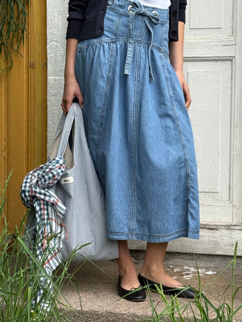 Skjørt - Lonia Light Used Blue