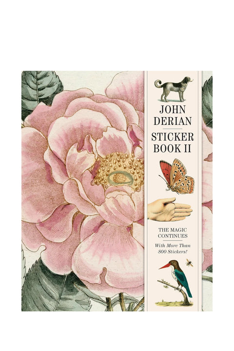 Klistremerkebok - John Derian Sticker Book II