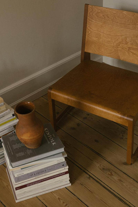Lenestol - Easy Chair 01 Warm Brown Birch