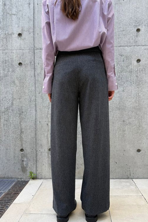 Bukse - Lawrence Tailored Pant Charcoal