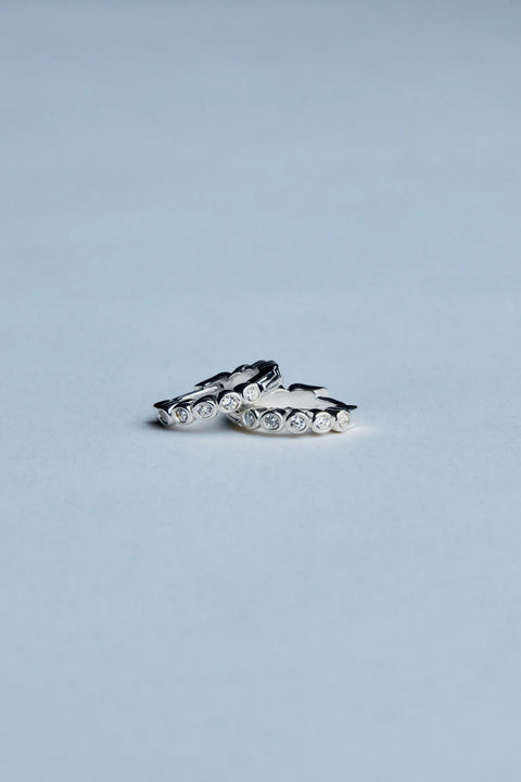 Øreringer - Oda Mini Hoops Silver