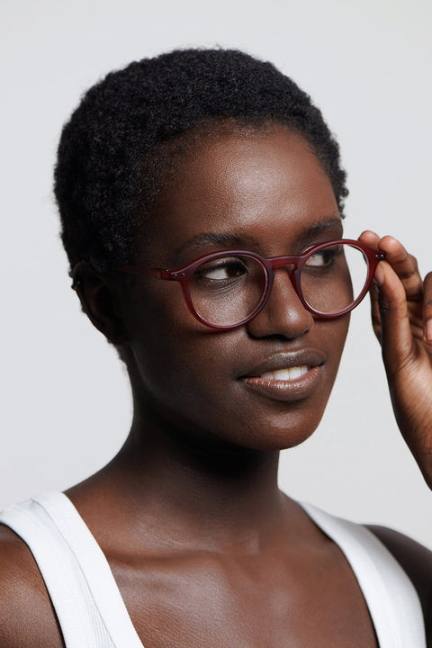 Briller - #D Cherry Red