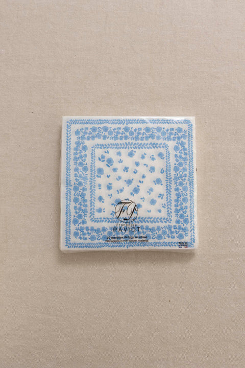 Serviett - Paviot 40x40cm 20pk Scilla Blå