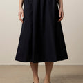 Skjørt - Scallop Detail Maxi Skirt Eclipse