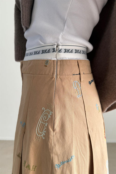 Skjørt - Juliet Skirt Camel