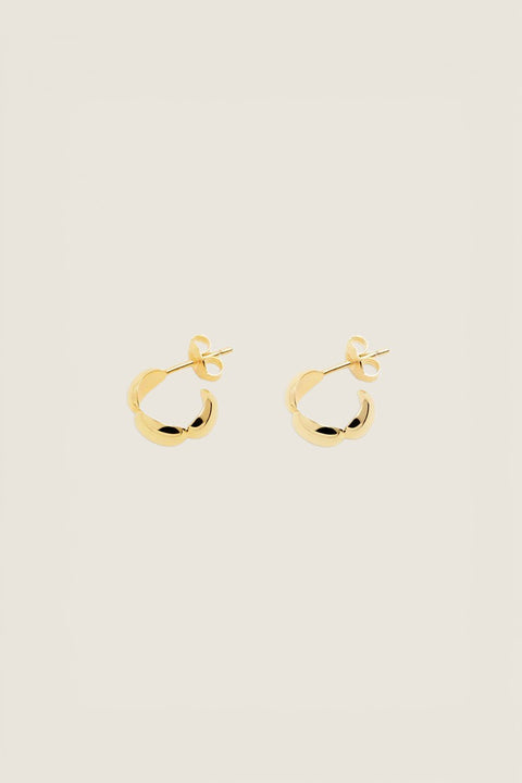 Øreringer - Emberly Hoops Gold