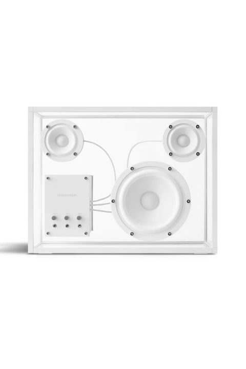 Høyttaler - Transparent Speaker White