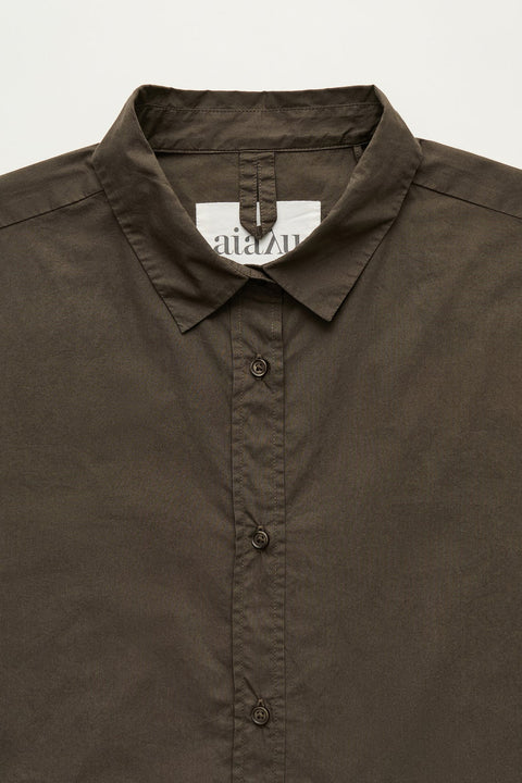 Skjorte - Shirt Smokey Brown