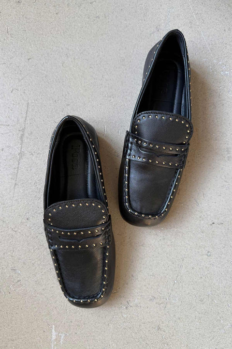 Loafers - Bardot Loafer Studs Black