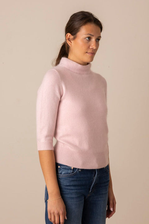 Genser - Fluffy Statement Pullover Candy Rose