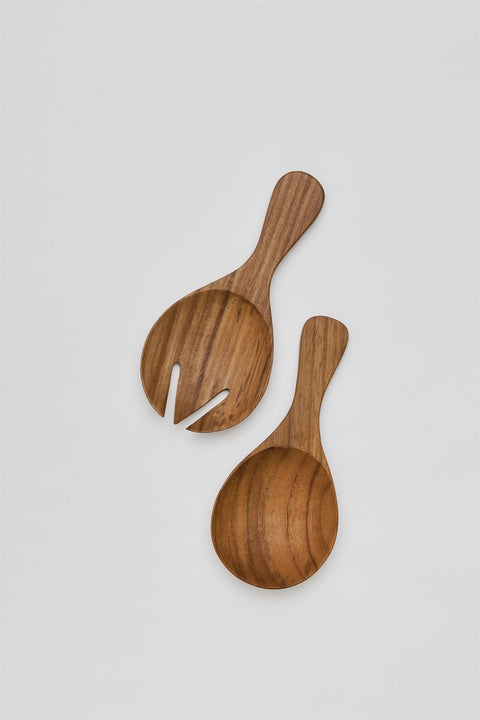 Salatbestikk - Teak S