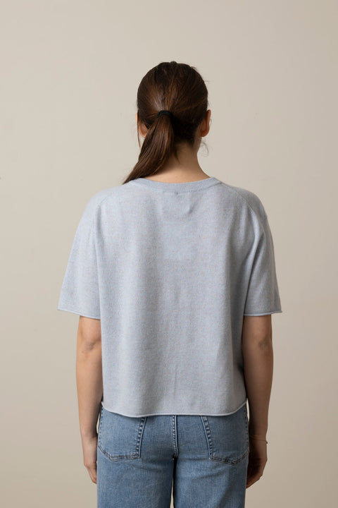 Topp - Cila T-Shirt Misty Blue
