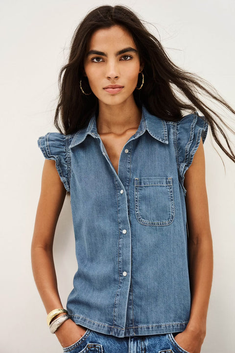 Skjorte - Shirt Yoyo Blue Jeans