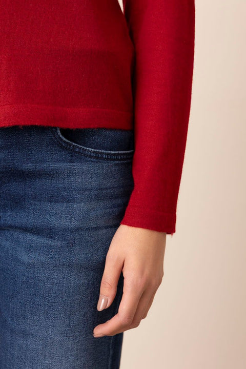 Cardigan - Elle Shirt Ruby