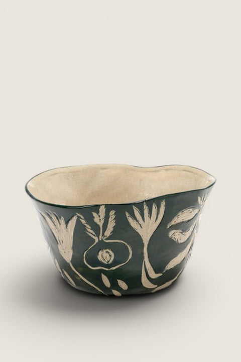 Potte - Flower Pot 09 Green/Beige